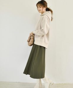 ひざ丈スカート | プリーツスカート ひざ下丈 春秋冬