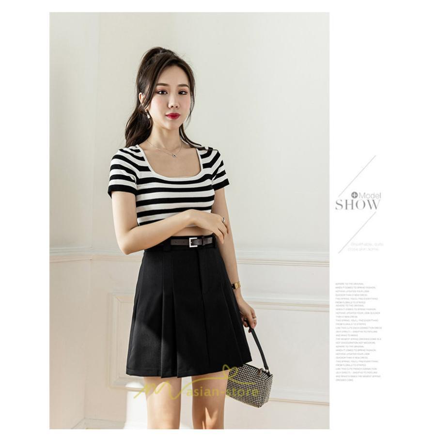 スカート | ボトムス レディース きれいめ 春夏 おしゃれ ショート丈 フォーマル 通勤 韓国風 ハイウエスト 20代30代 Aライン 着痩せ ミニスカート エレガント