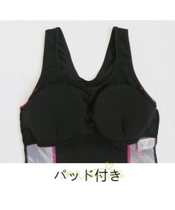 水着 | 競泳レディース競泳用 水着レディース フィットネス 競泳部活 練習用 水泳 フィットネスパッド付き スイムウェア トレーニング ワンピース
