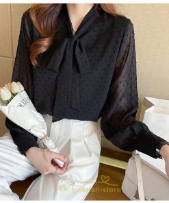 シャツ・ブラウス | シャツ ブラウス 秋冬 レディース スカーフタイ きれいめ フォーマル 春 長袖 無地 シンプル カジュアル 上品 通勤 お出かけ エレガント フェミニン オフィス