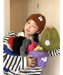 レディース | ニット帽 防寒 秋冬 ケーブル編み コーディネート 女性用 暖かい 女の子 大人 キャップ 小顔効果 ゆったり コーデ シンプル 2022新作