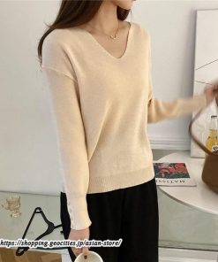 ニット・セーター | カットソー ニット レディース リブニット 長袖 秋冬 春 トップス スリム ストレッチ インナー 無地 長袖カットソー 長袖ニット 通学通勤 プルオーバー 着痩せ