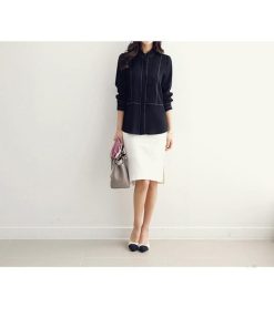 スカート | タイトスリット セクシーAライン 通勤 ハイウエスト 無地 レディース オフィス OL 膝丈大きいサイズ