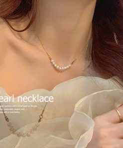 ネックレス | フェイクパールネックレスレディース可愛い