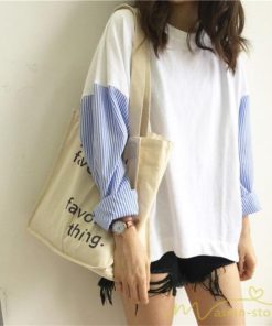 ｔシャツ・カットソー | Tシャツ レディース カットソー 長袖 シャツ 切り替え 可愛い スリット 体型カバー 夏服 春物 秋物 20代30代40代 トップス 黒 白 シンプル 学生 大人 女の子