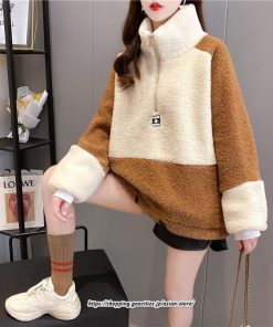 パーカー | スウェット トレーナー トップス 長袖 クルーネック 丸首 大きいサイズ 韓国 トップス おしゃれ 着やせ 通学 人気 ポア ゆったり 暖かい 秋冬 可愛い 新品