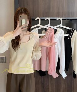 tシャツ・カットソー | カットソー トップス レディース ロンT Tシャツ 春 長袖 おしゃれ シフォンシャツ エレガント 20代30代40代 カジュアル お出かけ 着回し 通勤通学 ファッション