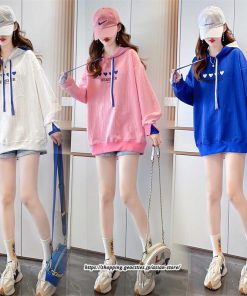 パーカー | レディース フード付き シンプル ゆったり 大きめ おしゃれ かわいい M L XL XXL 暖かい 部屋着 春 秋 冬 プルオーバー送料無料 シンプル