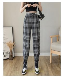 チノ・テーパード・ジョガー・スキニーパン | ジョガーパンツ レディース パンツ スウェット ジャージ ストレッチ ズボン スポーツ トレーニング チェック柄 高見え 細見え 秋 夏 冬 運動 春