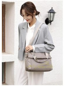 女性用バッグ | トートバッグ レディース ショルダー ハンドバッグ 3way 肩掛け ナイロン 通勤 通学 無地 シンプル 人気 上品 20代30代40代 トレンド 激売れ お出かけ 着回し