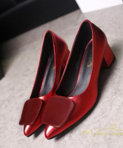 パンプス | レディースシューズ PUレザー 靴 ポインテッドトゥ 歩きやすい 疲れない 痛くない 太めヒール エレガント アウトドア オフィス 通勤 春夏秋 新作