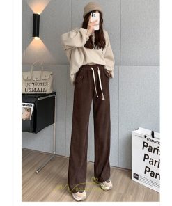 チノ・テーパード・ジョガー・スキニーパン | ワイドパンツ レディース 冬 秋 黒 きれいめ ワイドパンツルック ボトムス ウエストゴム  10代20代30代40代50代 着痩せ カジュアル ゆったり 体型カバー