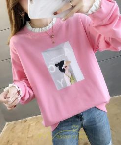 パーカー | トレーナー Tシャツ レディース 長袖 トップス 切り替え プルオーバー スポーツ カジュアル ゆったり 春 秋 お出かけ 通学 通勤 冬 可愛い スポーツ