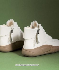 ブーツ | ムートンレディース ショート 編み上げ ジッパー付き スニーカー カジュアル 歩きやすい 秋 2022新作 冬 痛くない 内ボア