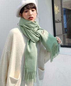 マフラー | ストール 大判 カシミヤタッチ