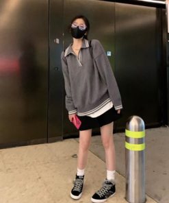 ニット・セーター | ポロカラーニットトップス レディース秋冬