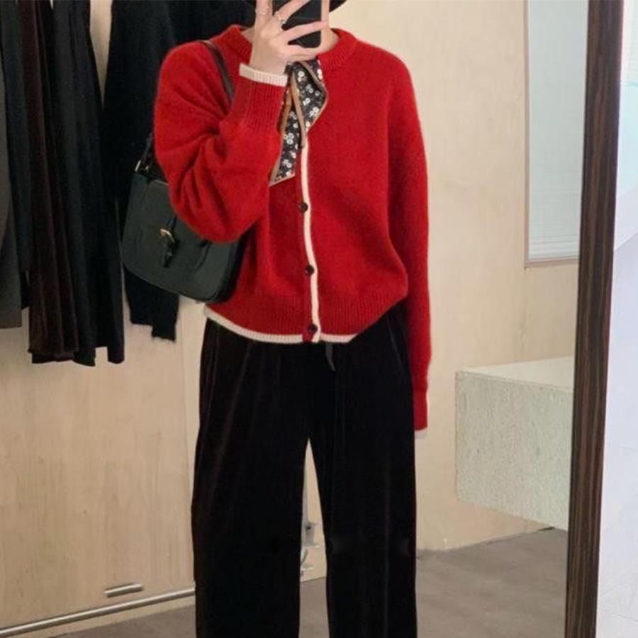 ニット・セーター | 韓国風 ニットカーディガン レディース