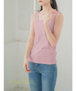 ｔシャツ・カットソー | タンクトップ レディース 夏 綿100% Tシャツ トップス ノースリーブ 無地 可愛い サマータンクトップ ルームウェア リブ 20代30代40代 スポーツ カットソー