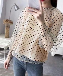 透かし編みトップス | シアーブラウス セットアップ アンサンブル