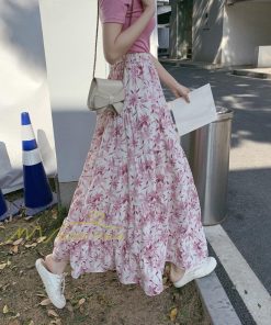 スカート | レディース シフォン フレア マキシ ロングウエストゴム マキシゆったり 普通着 お出かけ お呼ばれ カジュアル 通勤通学 リゾート