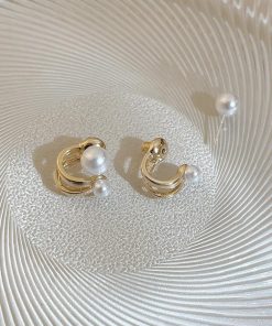 その他アクセサリー | ピアス フェイクパール バックキャッチ