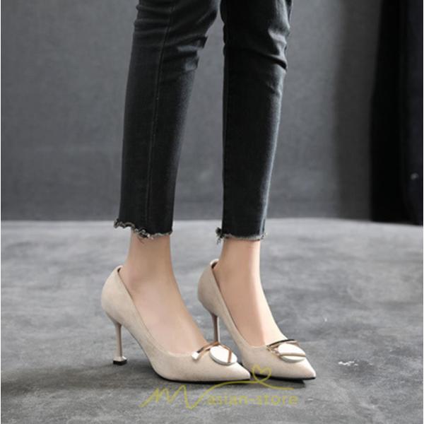 パンプス | ハイヒール ポインテッドトゥ 通勤 OL ビジネス ヒール5cm7cm8.5cm パーティー ピンヒール 大きいサイズ 20cm-27cm 結婚式 パーティ 小さいサイズ