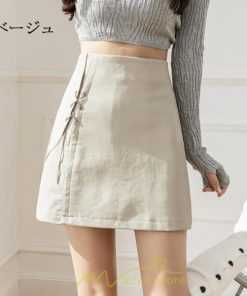 スカート | レディース ミニインパンツ 合皮 ミニ韓国ファッション 脚長 かわいい おしゃれ ミニスカ レザーセクシー 秋冬 おしゃれ