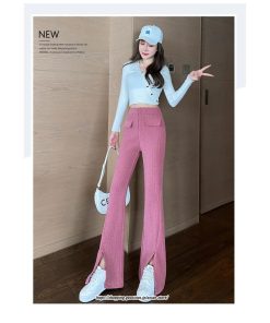 チノ・テーパード・ジョガー・スキニーパン | パンツ レディース 超美脚 スラックス フレアパンツ ロングパンツ ズボン ロングタイプパンツ 秋冬 タイトフレアハイウエスト ボトムス ズボン 送料無料