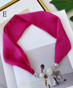 マフラー・スカーフ | スカーフ レディース 春夏秋用 無地 飾り付き プレゼント ギフト 通勤 お出かけ リゾート 旅行 大人可愛い 上品 お洒落 同窓会 食事会 卒園式 エレガント 入園式