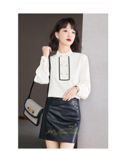 シャツ・ブラウス | ブラウス シャツ 春 秋 冬 長袖 レディース 着痩せ 通勤 OL お出かけ 日常 カジュアル リボン おしゃれ 2022新作 おしゃれ 高級感 綺麗 可愛い キレイめ