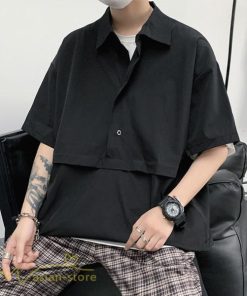 Tシャツ | シャツ ポロシャツ メンズ 夏新作 プルオーバー 無地 半袖 ゆったり トップス ポロ 薄手 大きいサイズ 日常感 体型カバー サマー着痩せ 2XL