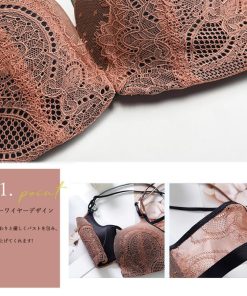 キャミソール | レディース 下着 ショーツ ノーワイヤー 女性 ソフト ブラ ブラジャー セクシー 痛くない 総レース ブラセット バストアップ