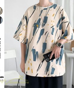 Tシャツ | Tシャツ メンズ 半袖 カットソー 半袖tシャツ 上品 おしゃれ カジュアル ワイドトップス 大きいサイズ 上品 Kクルーネック 夏服 日常感 メンズスタイル