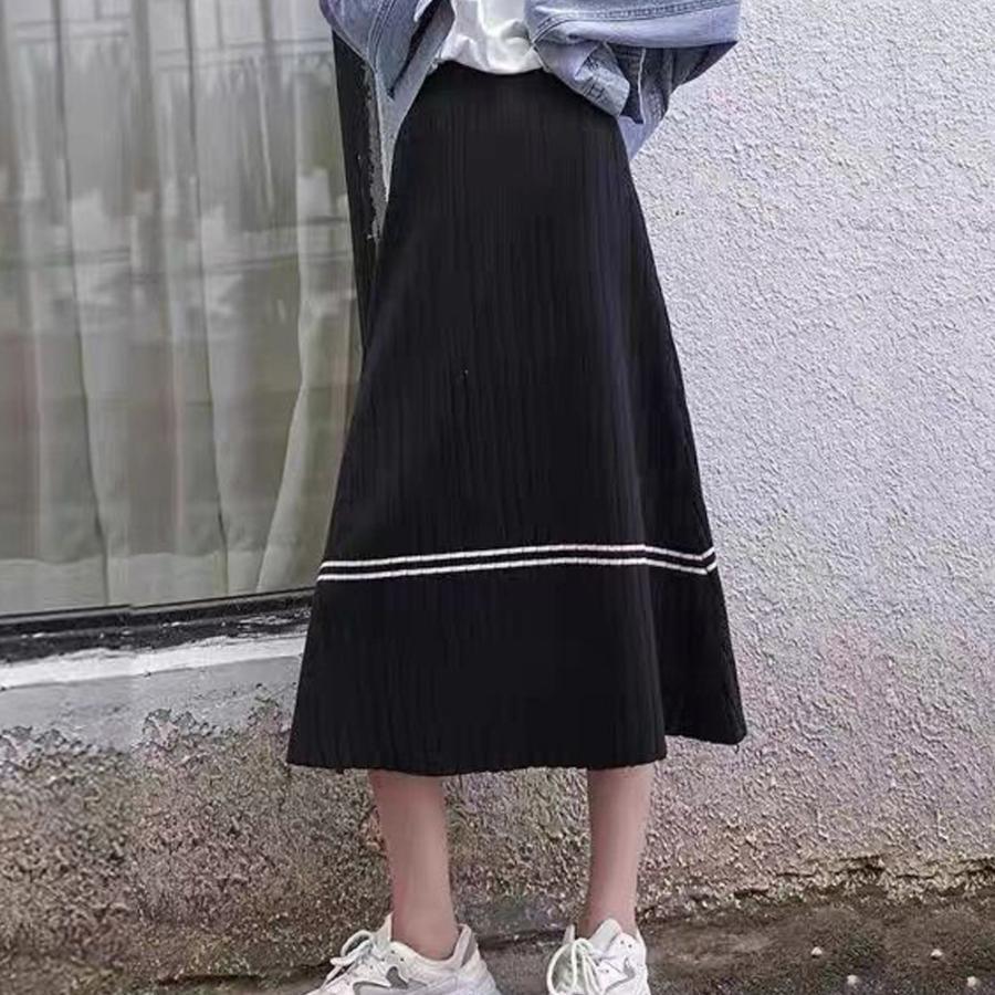 フレアスカート | ニット 着やせ 秋冬