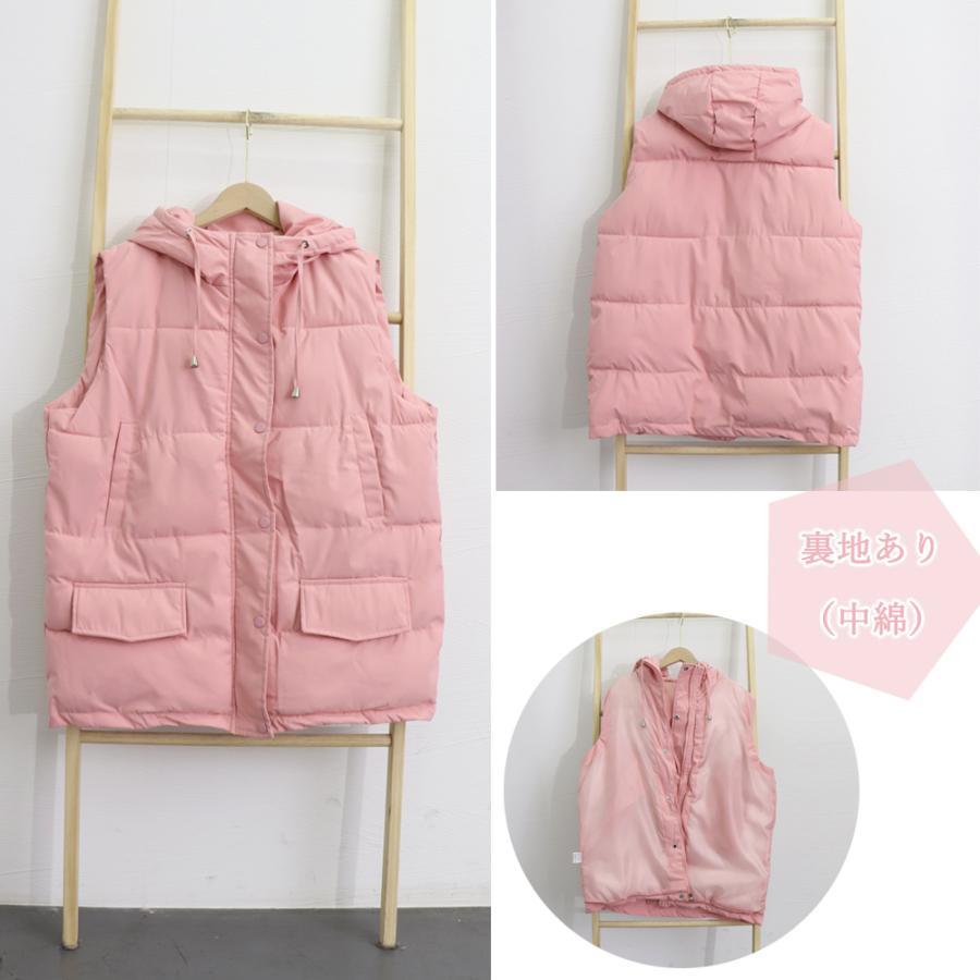 ベスト | ダウン風レディース 中綿ベスト