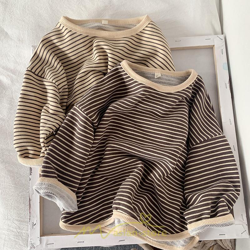 衣装 服 | 子供服服 子ども服 こども服 キッズ服 Tシャツ 長袖 女の子 男の子 ガールズ ボーイズ ジュニア キッズ 冬 秋 子ども ボーダー柄 かわいい 上質