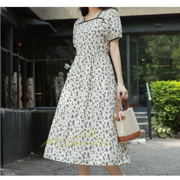 マキシ | ワンピース レディース 40代 キレイめ マキシワンピース 春夏 半袖ワンピース オシャレ結婚式ドレス お出かけ 30代 韓国ファッション 50代 上品 花柄 通勤通学