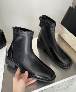 ショートブーツ | フルジップブーツ 美脚