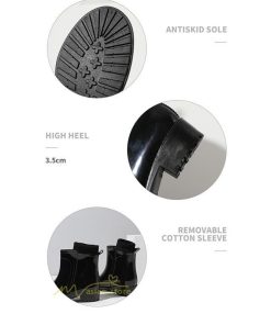 レイン　雨具 | レインブーツ ショートブーツ レディース レインシューズ 防水ブーツ 雨靴 防水 雨 梅雨対策 雨具 レイングッズ 厚底 ブーツ 靴 カジュアル 可愛い シンプル