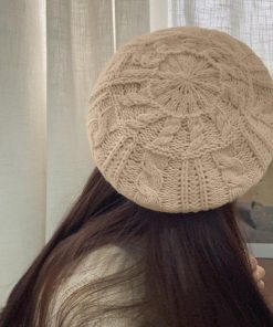 ベレー帽 | ニットレディース帽子 3色