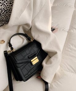 ショルダーバッグ | クロコ型押し 韓国風