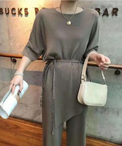 セットアップ | ニット冷感タッチレディース