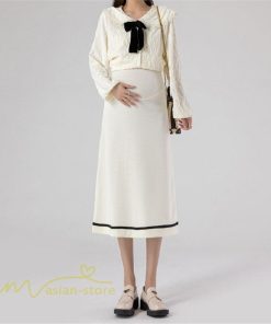 スカート | マタニティ春 夏 レディースマタニティ おしゃれ ゆったり カジュアル Aライン 産前 妊娠 妊婦 通勤 妊婦服 ママ エレガント ウエスト調整
