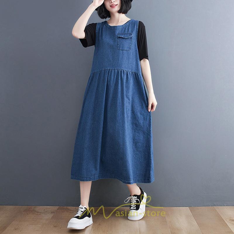 オーバーオール サロペット | ジャンパースカート 大人 春 夏 秋 レディース デニム ジャンスカ サロペット ワンピース サロペット おしゃれ 20代 40代 大きいサイズ 30代