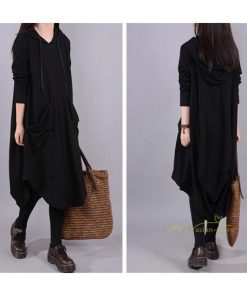 マキシ | ロングワンピース レディース 秋 ワンピース ゆったり パーカーワンピース マキシ丈 ロングワンピース カジュアル 着痩せ 2021 長袖ワンピース 体型カバー