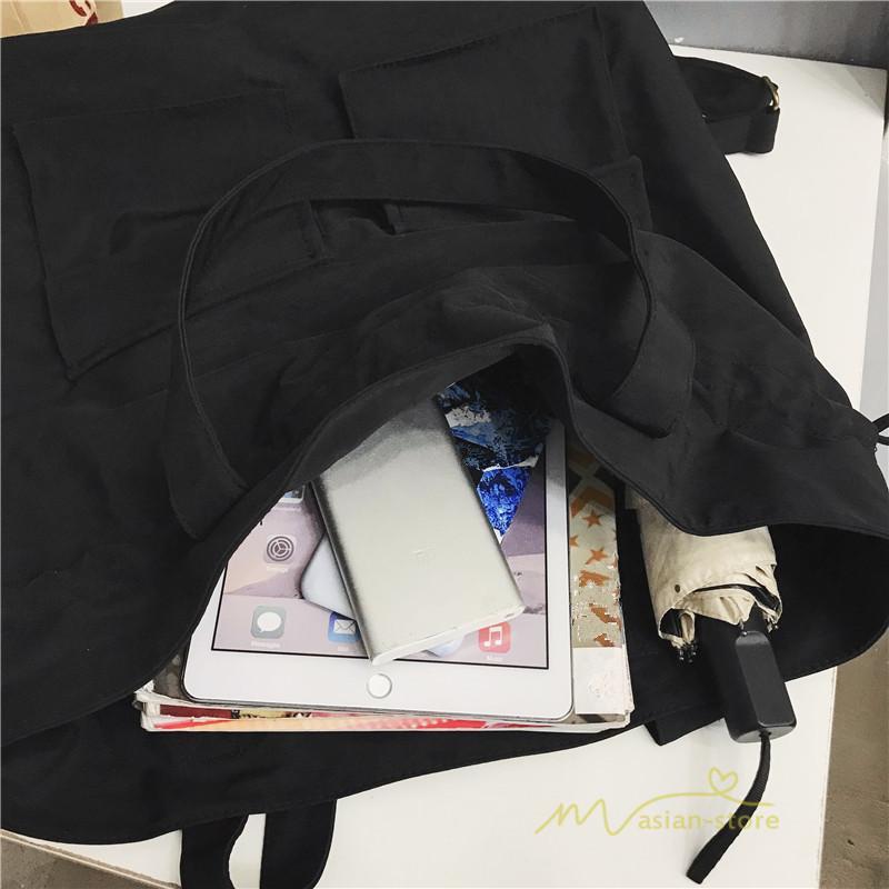 女性用バッグ | トートバッグ 帆布 キャンバスバッグ レディース 手提げ 大容量 かばん エコバッグ 巾着タイプ 肩掛けバッグ 大きめ おしゃれ 通学 通勤バッグ 軽い カジュアル