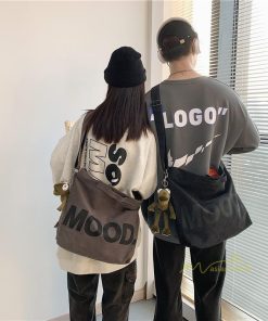 女性用バッグ | ショルダーバッグ 斜め掛け レディース メンズ バッグ 2way キャンバスバッグ シンプル かばん カジュアル 大人 お出かけ おしゃれ 大容量 新作 男女兼用