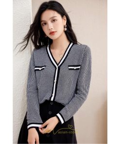 シャツ・ブラウス | ブラウス シャツ レディース 上品 ブラウス きれいめ 通勤 OL ビジネス ゆったり ボーダー柄 ニット オフィス 2022新作 秋服 キレイめ 20代30代40代50代