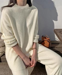 セットアップ | セットアップニット 秋冬 スリット 韓国