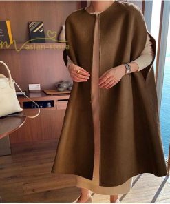 ベスト | ジレ 秋冬 レディース ベストコート ドロップショルダー 秋物 ロング丈 羽織り カーディガン ノーカラー 黒 ゆったり アウター 無地 大人 温かみ